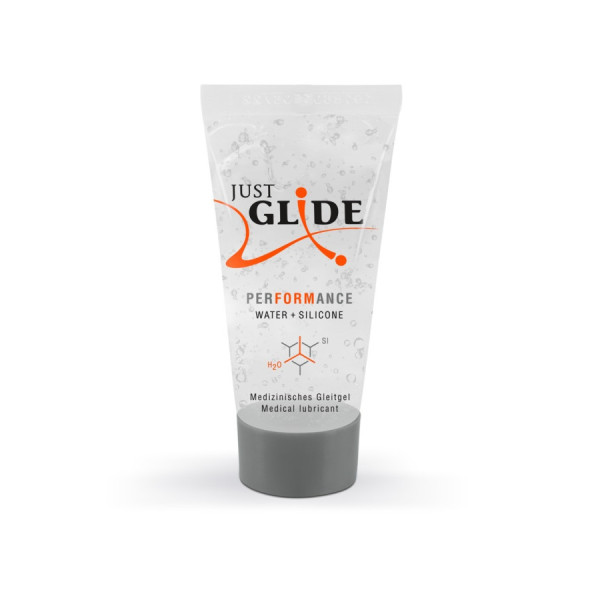 Gel lubrifiant PERFORMANCE à base d'eau et de silicone, végétalien 20ml 